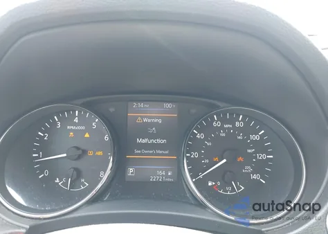 2019 Nissan Rogue Sv из США, поврежденный, VIN JN8AT2MT9KW260154